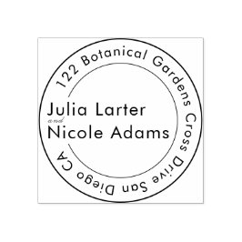 Aquamarine Lila Gelbfrühlingssonne Blume Hochzeit Gummistempel