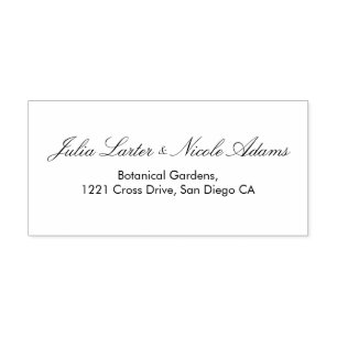 Aquamarine Lila Gelbfrühlingssonne Blume Hochzeit Permastempel