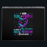 Aquamarine Lila Grandson Suizidprävention Bewussts Kalender<br><div class="desc">Aquamarine Lila Grandson Suizidprävention Bewusstsein</div>