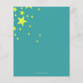 Aquamarine Lila Kinder Party Einladung Karaoke (Rückseite)