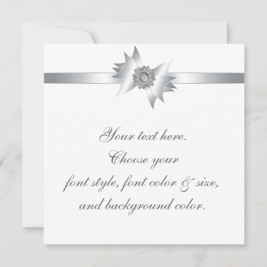 Aquamarine Lila Rose Hochzeit Einladung (Rückseite)