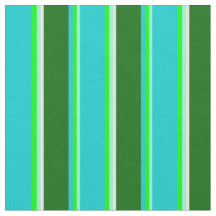 Aquamarine, Limon, Türkis, Grüne und Minzcreme Stoff