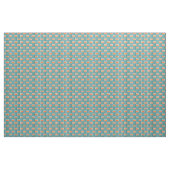 Aquamarine Linien und Felder Stoff (Fat Quarter (45,7 x 55,9 cm))