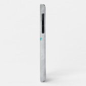 Aquamarine Lovebirds Personalisiert Case-Mate iPho Case-Mate iPhone Hülle (Hinten/Links)