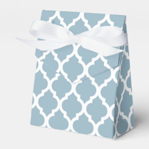 Aquamarine marokkanische Tile Trellis Geschenkschachtel