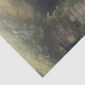 Aquamarine Meerjungfrau Steampunk Vintage Viktoria Seidenpapier (Detail)