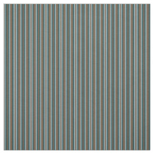 Aquamarine Mod-Alternierende Streifen Stoff