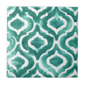 Aquamarine Motif IV Fliese (Vorderseite)