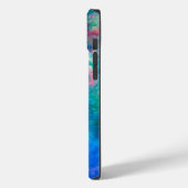 Aquamarine Muschel Case-Mate iPhone Hülle (Rückseite / Links)