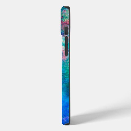 Aquamarine Muschel Case-Mate iPhone Hülle (Rückseite / Links)