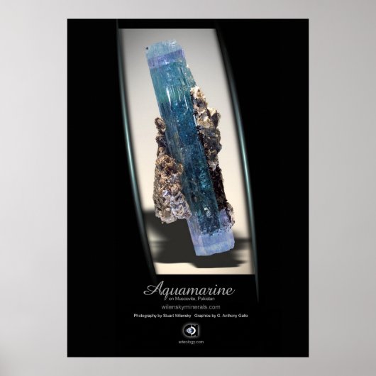 AQUAMARINE MUSCOVITE POSTER (Vorne)