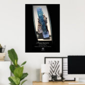 AQUAMARINE MUSCOVITE POSTER (Heimbüro)