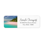Aquamarine Ocean Tropical Beach Scenic Address (Vorne)