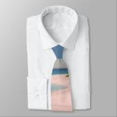 Aquamarine Ocean Tropical Beach Scenic Krawatte (Gebunden)