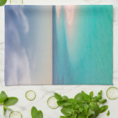 Aquamarine Ocean Tropical Beach Scenic Photo Geschirrtuch (Gefaltet)