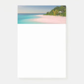 Aquamarine Ocean Tropical Beach Scenic Post-it Klebezettel (Vorderseite)