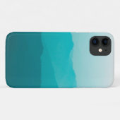 Aquamarine Omelengebirge Case-Mate iPhone Hülle (Rückseite (Horizontal))
