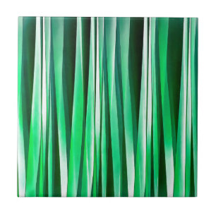 Aquamarine-Ozean-Stripy Muster Fliese