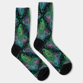 Aquamarine PaisleyCrew Socks Socken (Rechts)