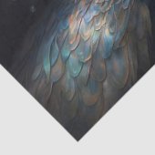 Aquamarine & Pearl Decoupage Tissue Paper Seidenpapier (Detail)