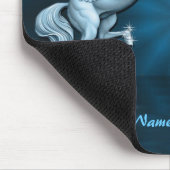 Aquamarine Pegasus Reflections Maus Pad Mousepad (Ecke)