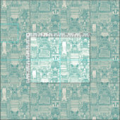 aquamarine Perle Stoff (Kachel)
