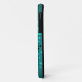 Aquamarine Perlen Case-Mate iPhone Hülle (Hinten/Links)