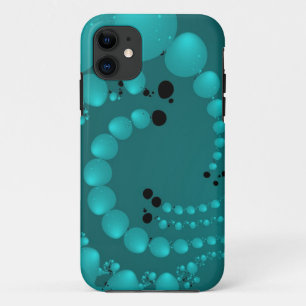 Aquamarine Perlen Case-Mate iPhone Hülle