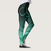 Aquamarine Petalen Leggings (Rechts)
