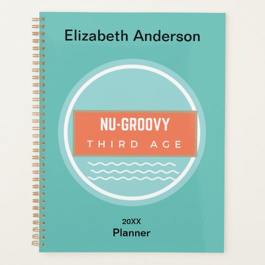 Aquamarine Pfirsichnu Planer (Vorderseite)