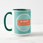 Aquamarine Pfirsichnu Tasse (Links)