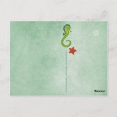 Aquamarine Postkarte (Rückseite)