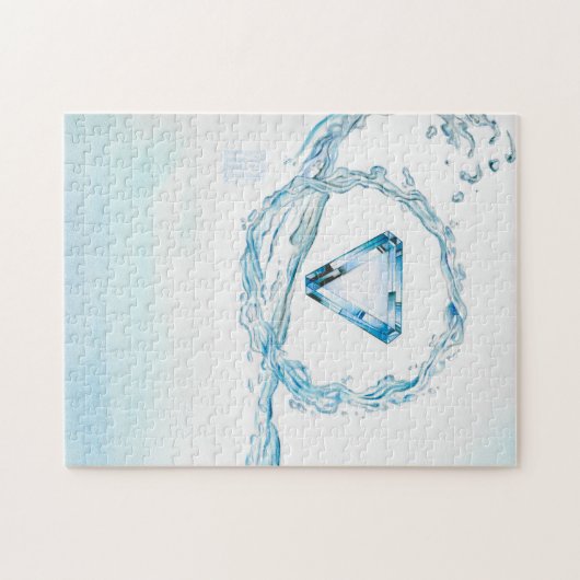 Aquamarine Puzzle (Horizontal)