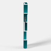 Aquamarine Quadrate Case-Mate iPhone Hülle (Rückseite / Rechts)