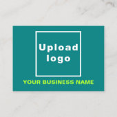 Aquamarine Rabattkarte für Unternehmen (Rückseite)