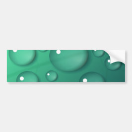 Aquamarine Raindrop Textur Autoaufkleber