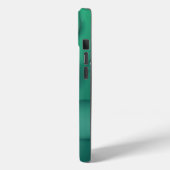 Aquamarine Raindrop Textur Case-Mate iPhone Hülle (Rückseite / Links)