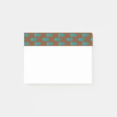 Aquamarine Raumschiffe Post-it Klebezettel (Vorderseite)