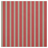 Aquamarine & Red Lines Stoff (Muster)