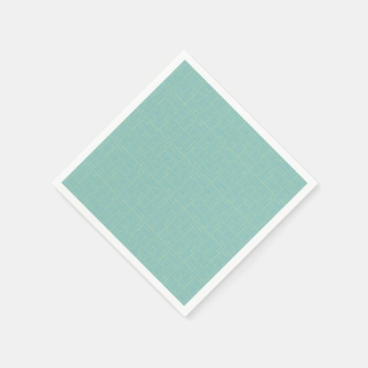 Aquamarine Rollen Serviette (Ecke)