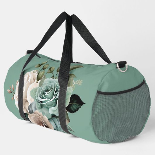 Aquamarine Rosa Duffle Bag (Rechte Ecke)