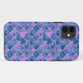 Aquamarine Rose Case-Mate iPhone Hülle (Rückseite (Horizontal))