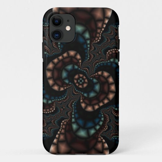 Aquamarine Rose Iphone-Fall Case-Mate iPhone Hülle (Rückseite)
