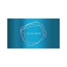 Aquamarine Rose Poligonal Frame Geometrie Minimali