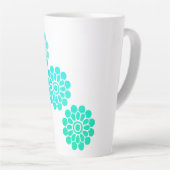Aquamarine Ruhe Milchtasse (Rechte Ecke)