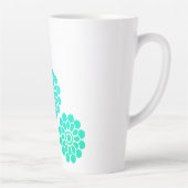 Aquamarine Ruhe Milchtasse (Rechts)