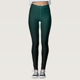 Aquamarine Russ-Faser gemustert Leggings