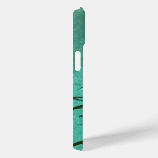 Aquamarine Schmetterlingsseite Case-Mate iPhone Hülle (Rückseite / Rechts)