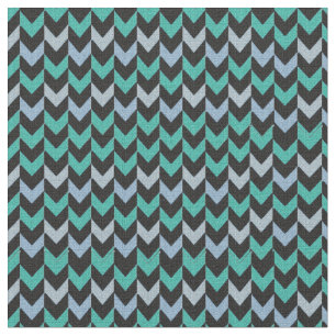 Aquamarine, schwarze, hellblaue Burlap Textur Arro Stoff