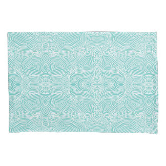 Aquamarine Scripts Kissenbezug